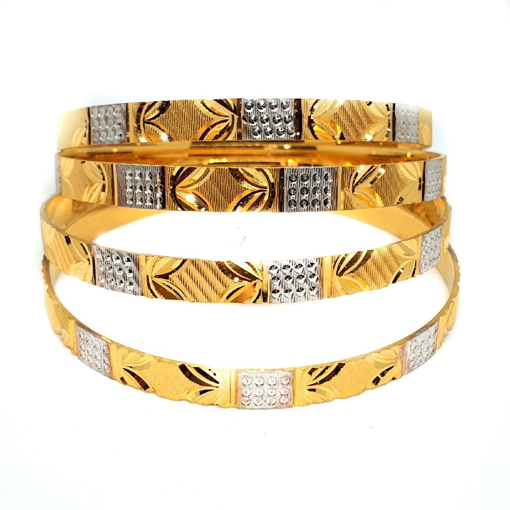 One gram gold forming bangles mga - gf0033