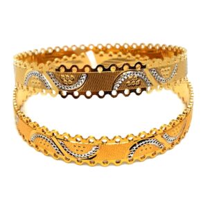 One gram gold forming bangles mga - gf0027