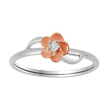 18k white gold real diamond ring mga - rdr005