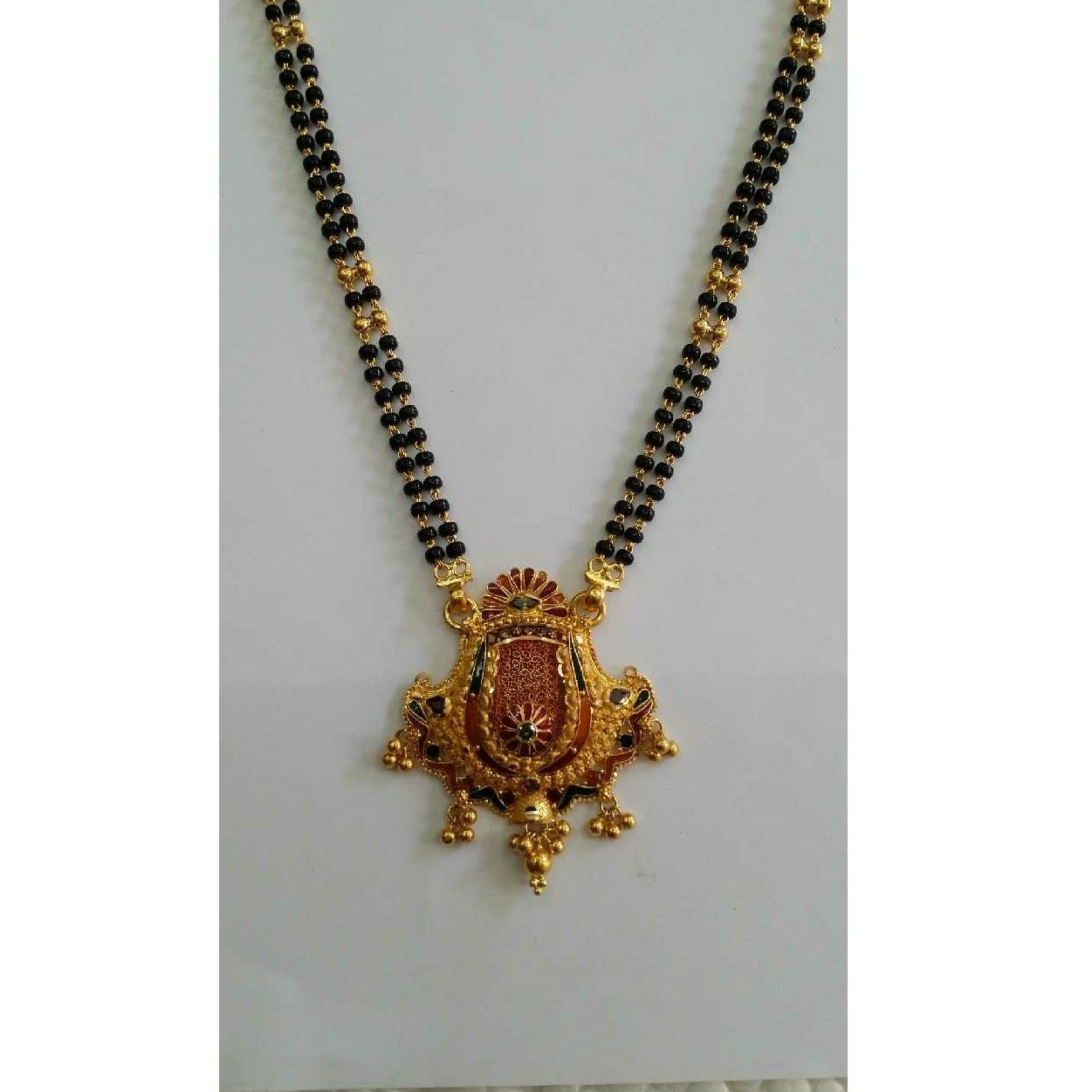 22KT Yellow Gold Designer Mangalsutra
