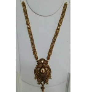 22KT Ladies Gold Antique Necklace Set
