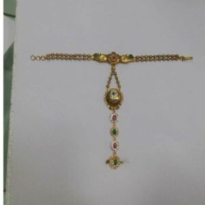 22KT Ladies Yellow Gold Bridal Fancy Panjo