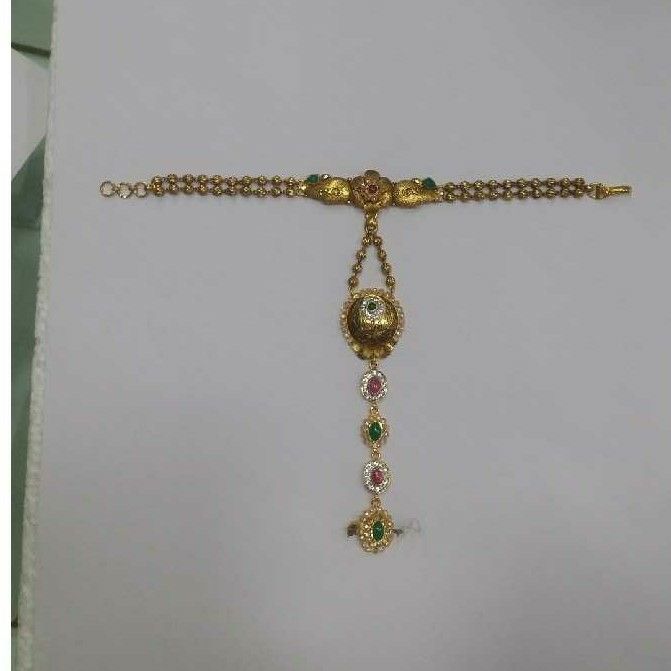 22KT Ladies Yellow Gold Bridal Fancy Panjo