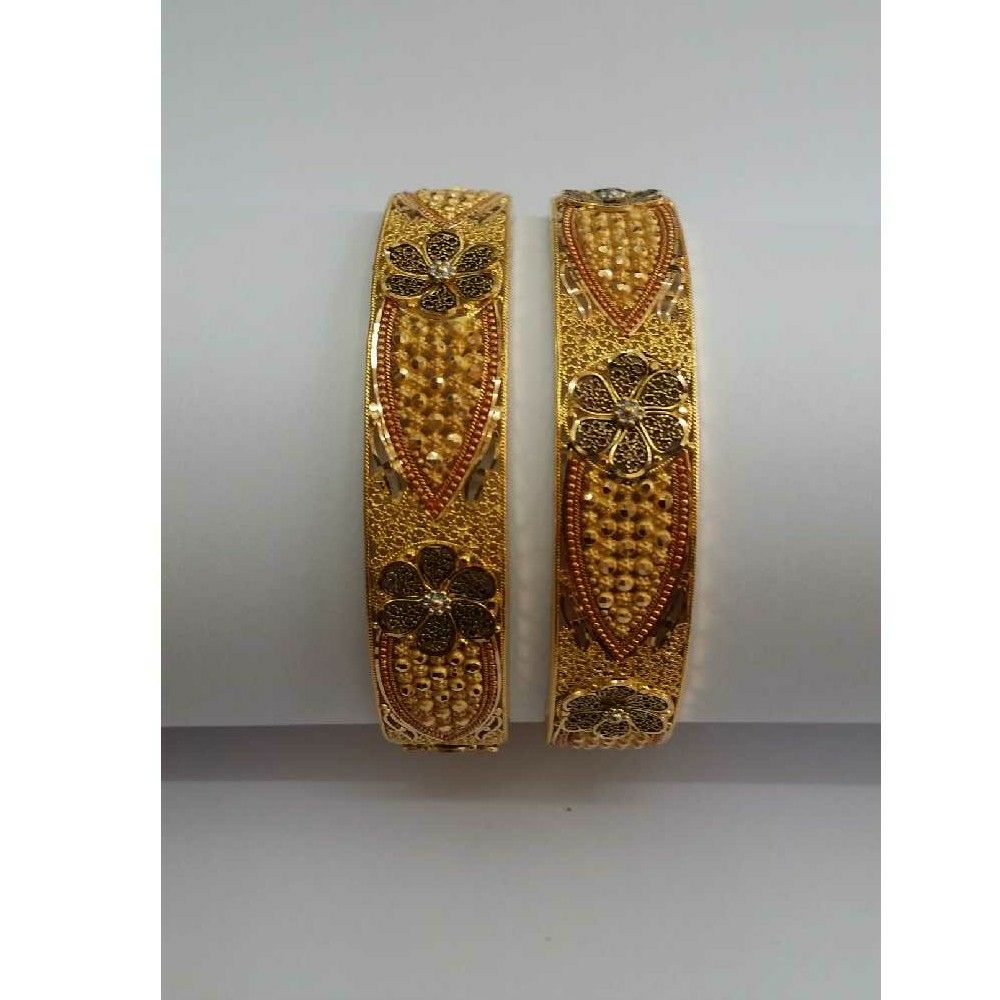 22KT Gold Ladies Indian Fancy Wedding Special Bangle