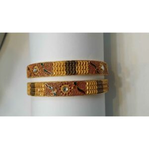 916 Ladies Gold Designer Kada