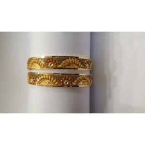 22KT Gold Indian Ladies Designer Bridal Kada