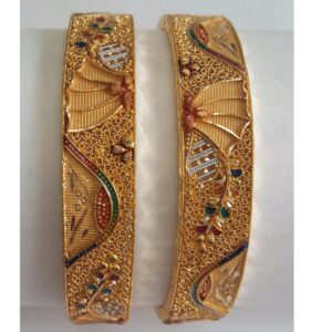 916 Gold Design calcutti Kada