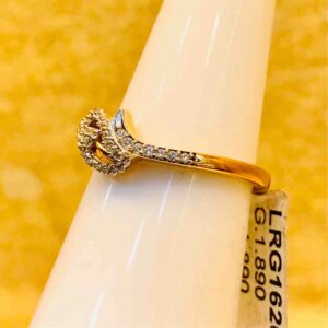 18KT Rose gold Engagement Ladies Ring