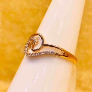18KT Fancy Designer Rose Gold Ladies ring