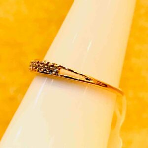 18KT Fancy Rose Gold Engagement Ladies Ring