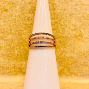 18KT Gold Fancy Ladies Ring