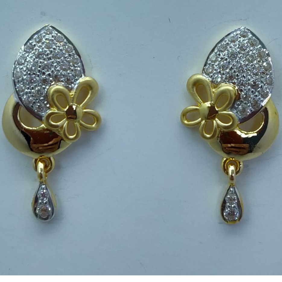 916 Gold Flower Earring LMJ-789