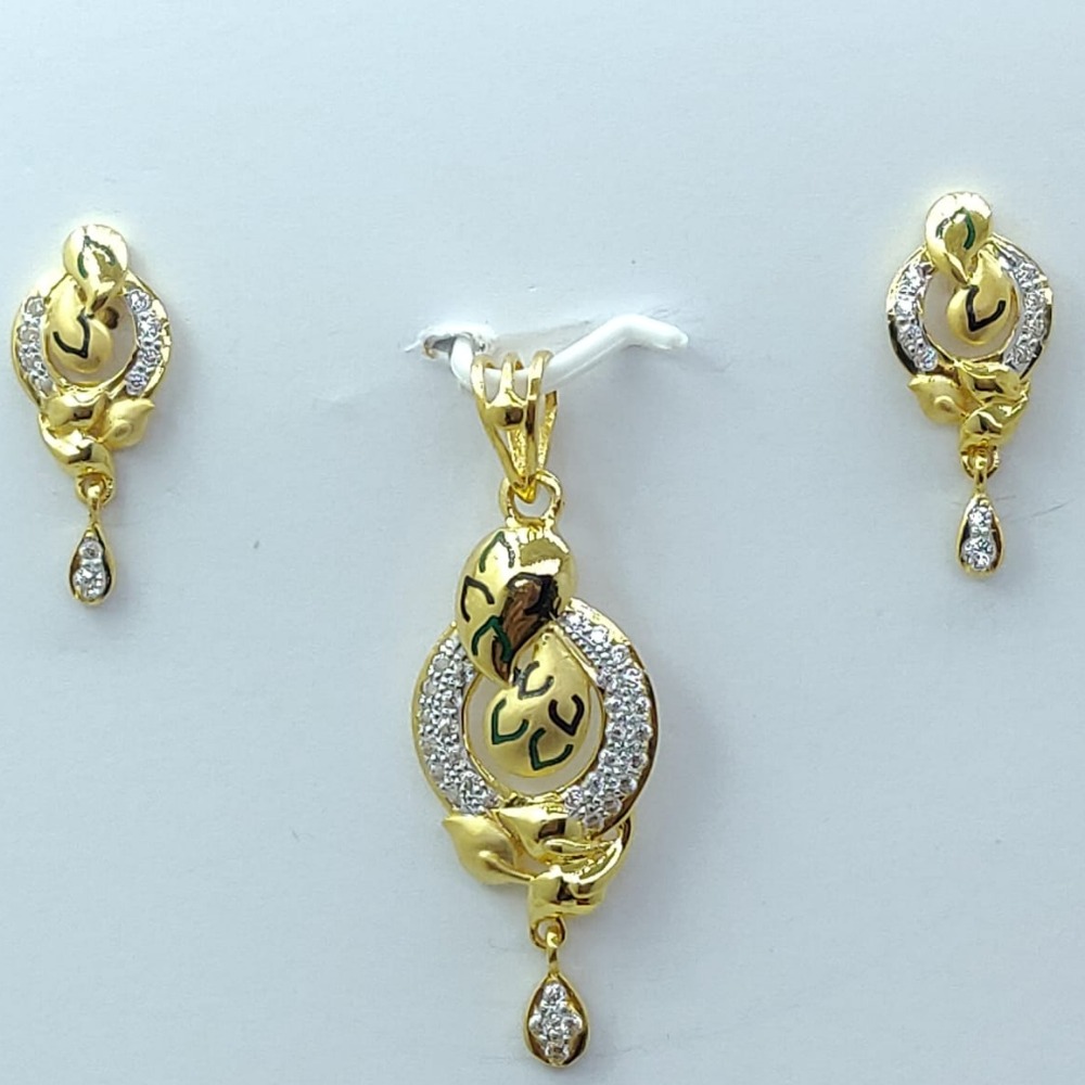 22KT Gold Stylish Necklace Set LMJ-N365