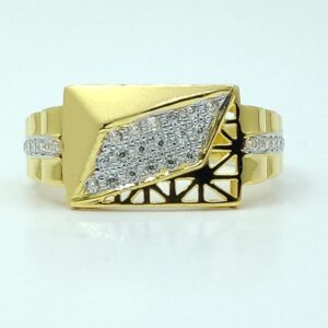 Gold Gent's Ring LMJ-R004