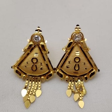 22KT Gold Classic Tops Earring LMJ-320