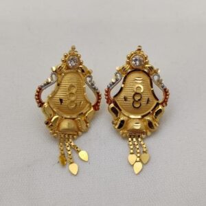 22KT Gold Topes Earring LMJ-521