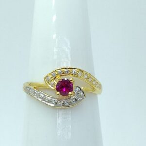 22KT gold Women Ring LMJ-777