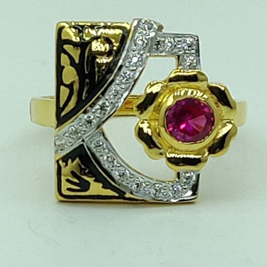 22KT Gold Stylish Women Ring LMJ-828