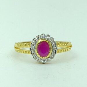 22KT Gold Ring LMJ-541