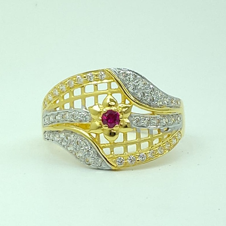 916 gold Attractive Women Ring LMJ-450