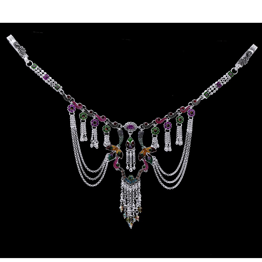 Silver Minakari jewelry