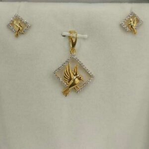 22K / 916 Gold Indian Traditional Pendant set