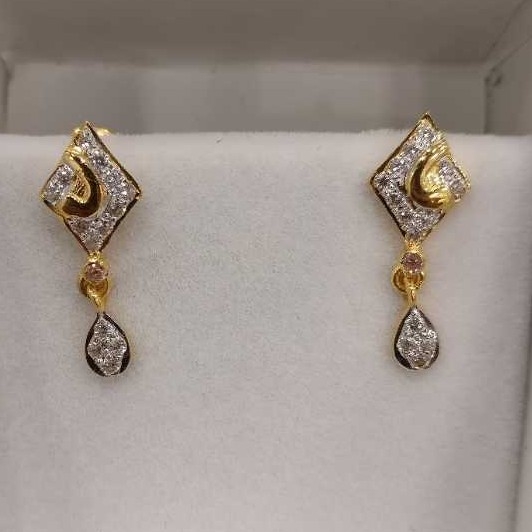 Gold Ladies Earrings