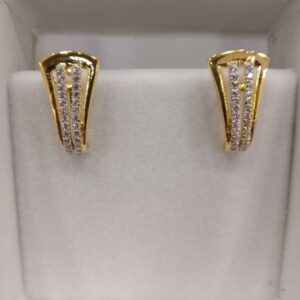 Gold Ladies Earrings