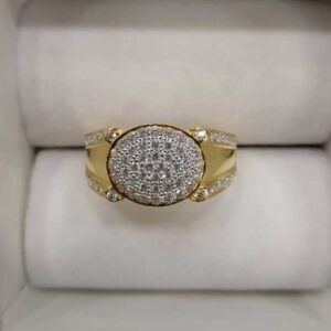 Gold Gents Fancy Ring