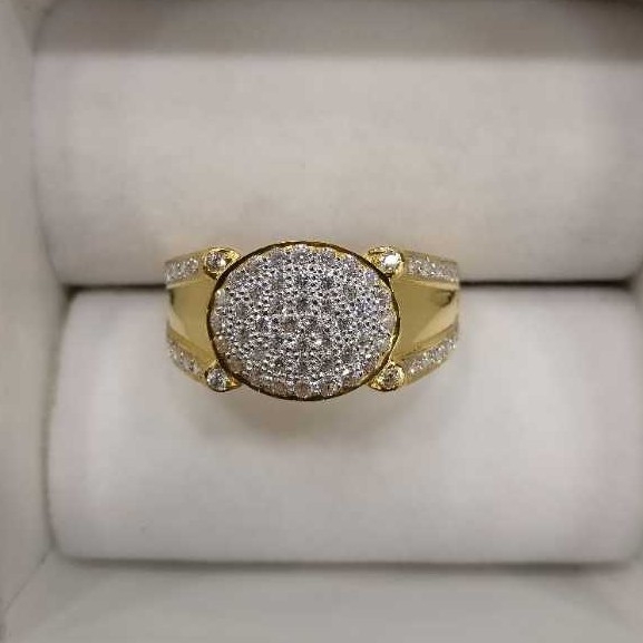 Gold Gents Fancy Ring