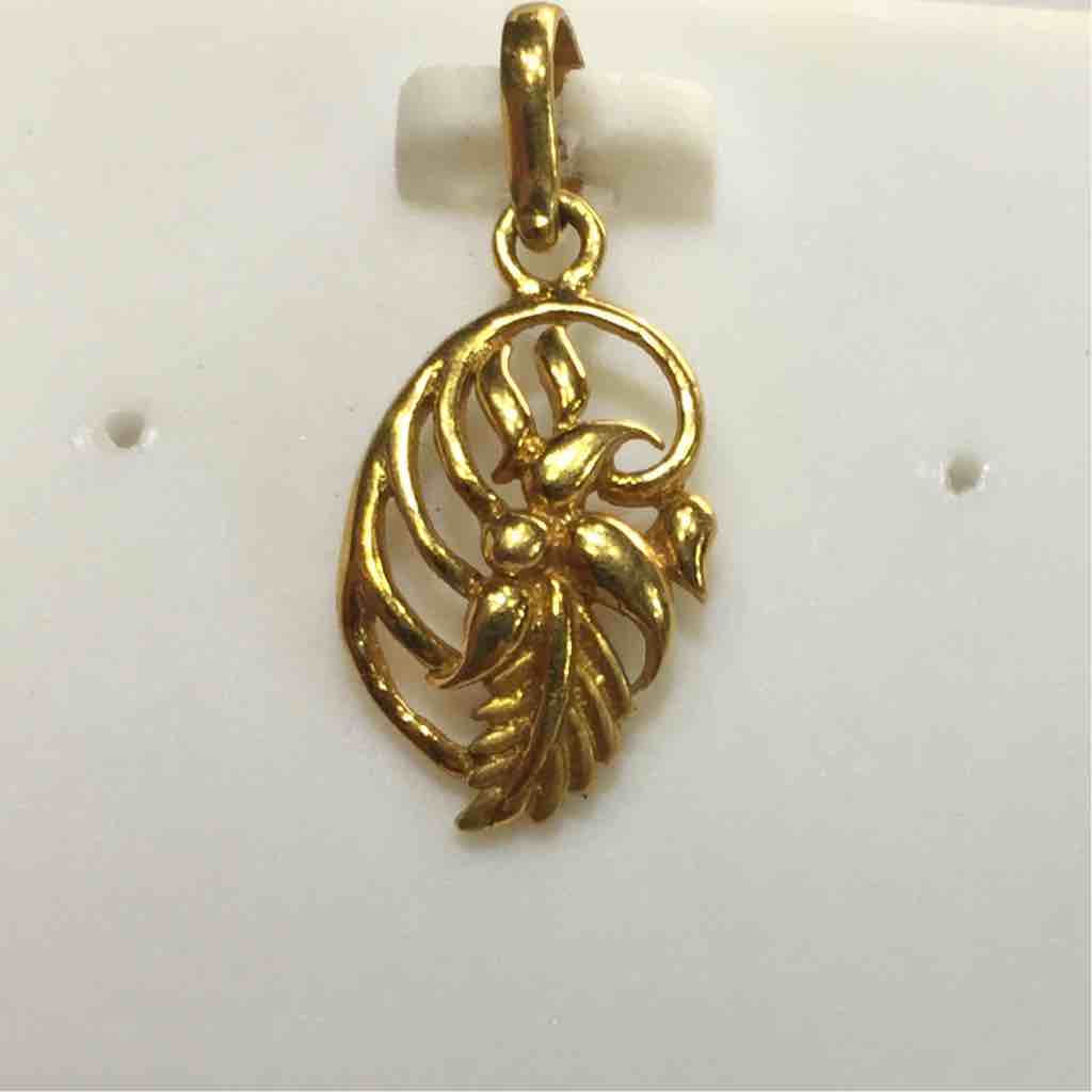 22KT Gold Antique Pendant