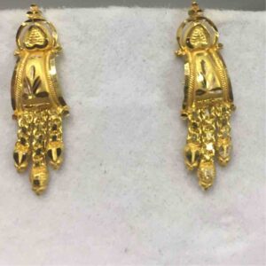 22KT Gold Stylish Ladies Earrrings