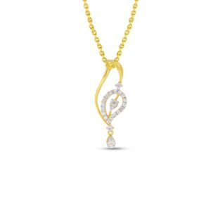 bariki gold and diamond pendant