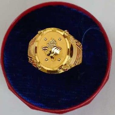 20KT Designer Gold Classic Ring