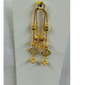 20kt Gold Ladies Fancy Earring Latkan