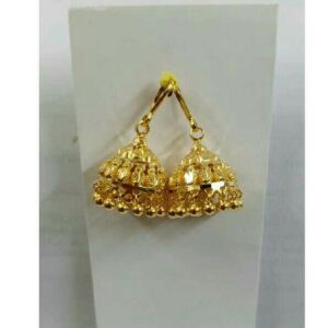 20kt Gold Ladies Classic Tikki Jhumar