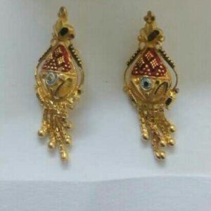 22K/916 Gold Designer Buti