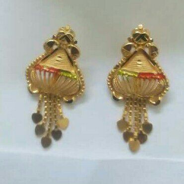 22K/916 Gold Designer Ladies Buti