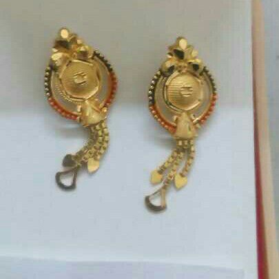 22K/916 Gold Designer Ladies Buti