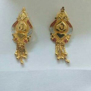 22K/916 Gold Designer Buti