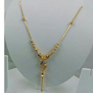 22K / 916 Gold Designer Ladies Simple Dokiya