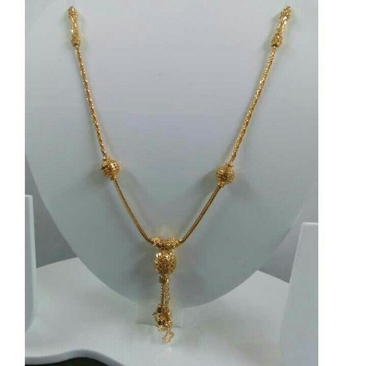22K / 916 Gold Indian Simple Ladies Dokiya