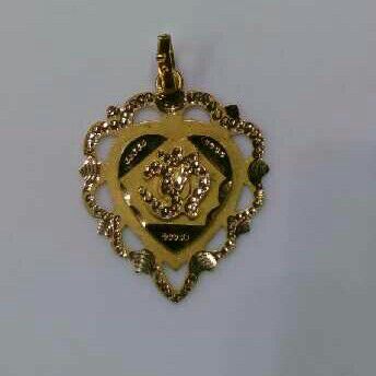 22KT Gold Om Ladies Pendant
