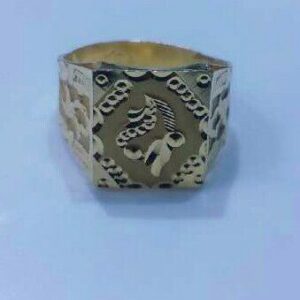22K / 916 Yellow Gold Designer Ladies Ring