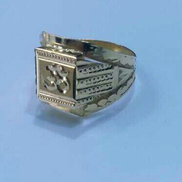 22K / 916 Gold Om Designer Ladies Ring