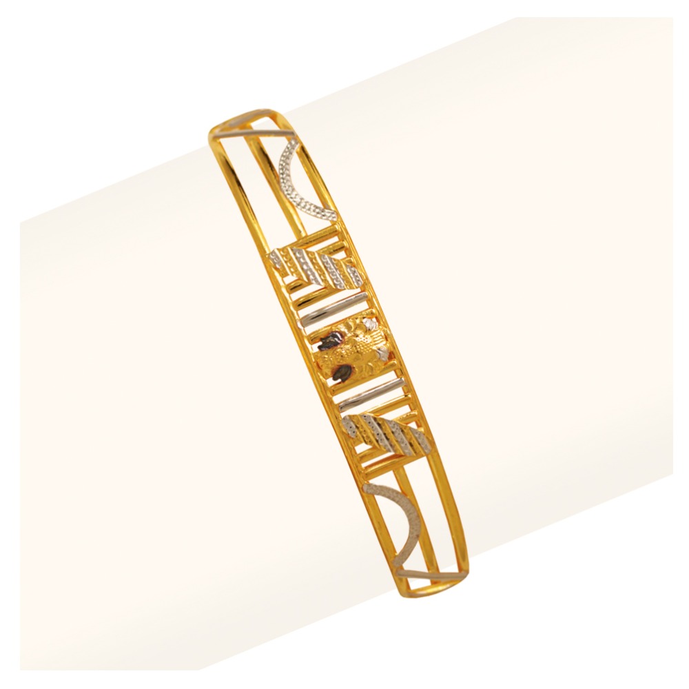916 Gold Designer Gents Bracelet RJA-010