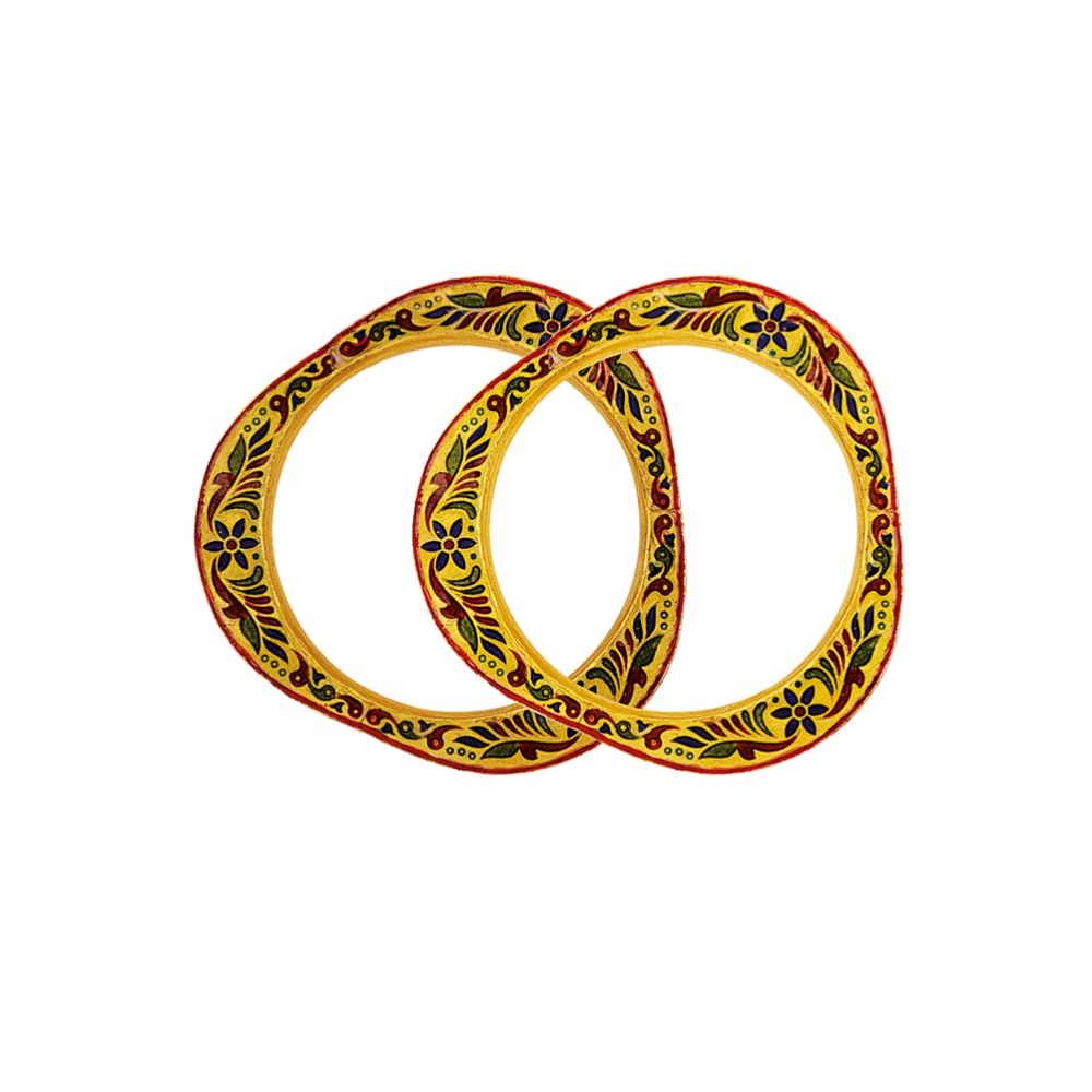 916 Gold Antique Copper Kadli Bangle RJA-006