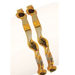 22K/916 Gold Antique Variya Kadli