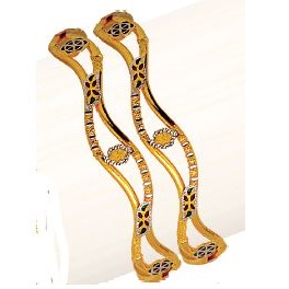 22K/916 Gold Antique Variya Kadli