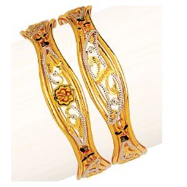 22K/916 Gold Antique Variya Kadli